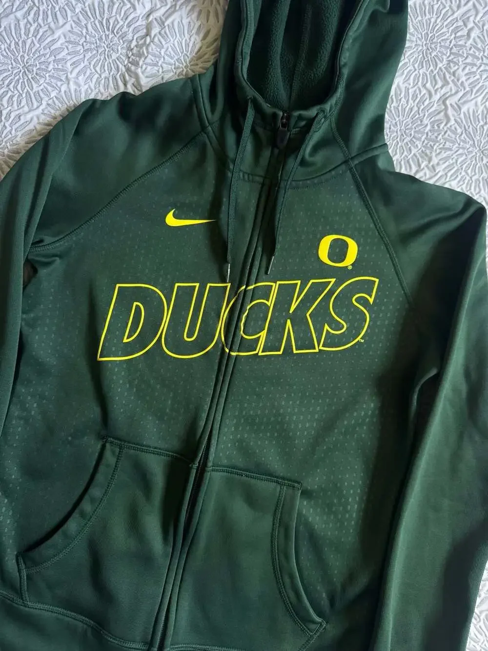 Nike Oregon Ducks Therma-FIT Full Zip Performance Hoodie Men’s S